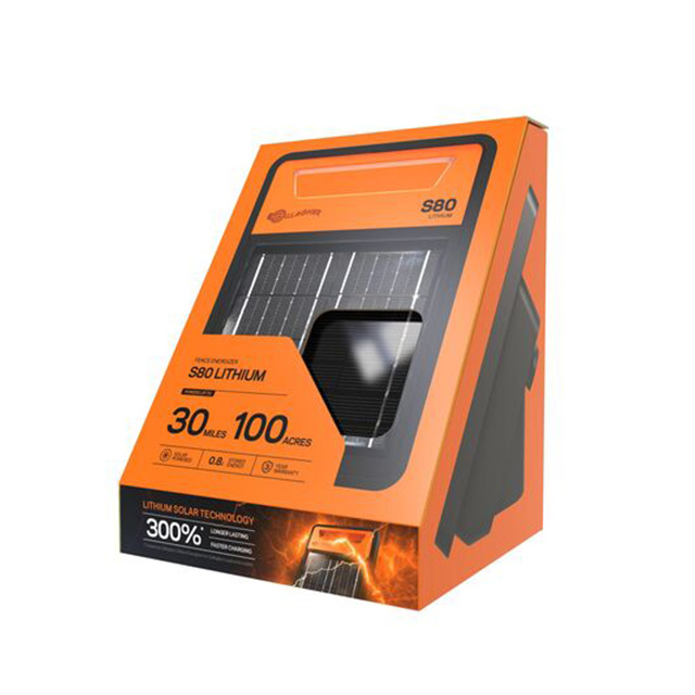 S80 Lithium Solar Fence Energizer - COMING SOON!