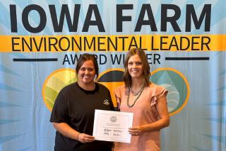 Beringer-Crock Honored with Iowa Farm Environmental Leader Award