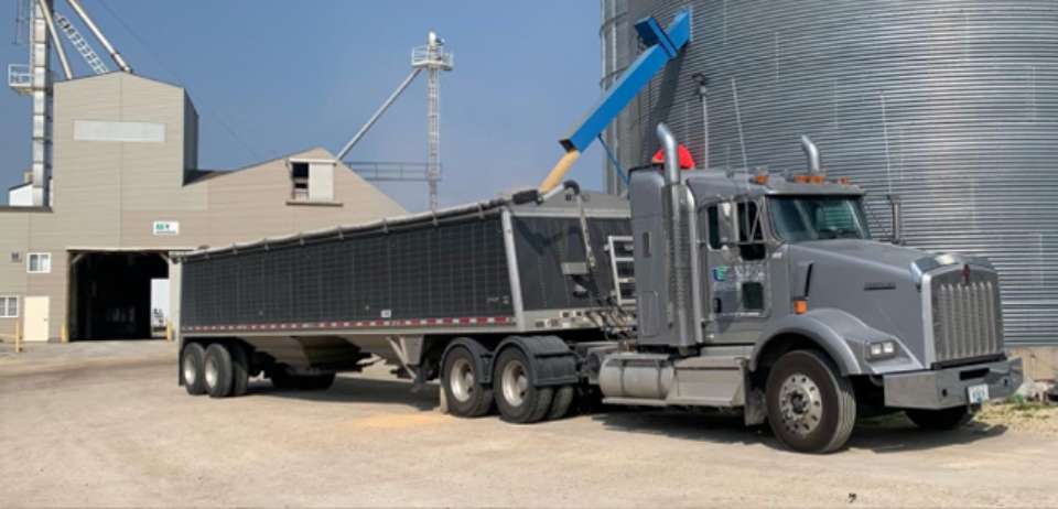 Linn Co-op Grain Truck Photo