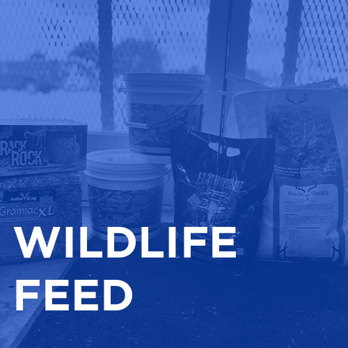 Wildlife feed and minerals