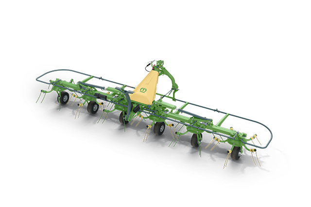 Rotary tedder by Krone