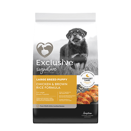 Exclusive® Dog Food Large Breed Puppy [30#]