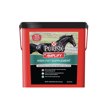 Purina® Amplify® 30% Fat Supplement 30# Pail