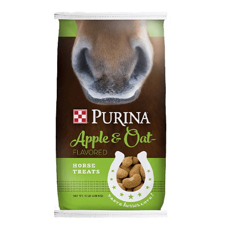 Purina® Horse Treats Apple and Oat-Flavored [15#]