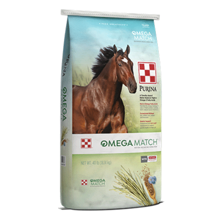 Purina® Omega Match® Horse Feed [40#]