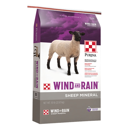 Purina® Wind and Rain® Sheep Mineral [50#]