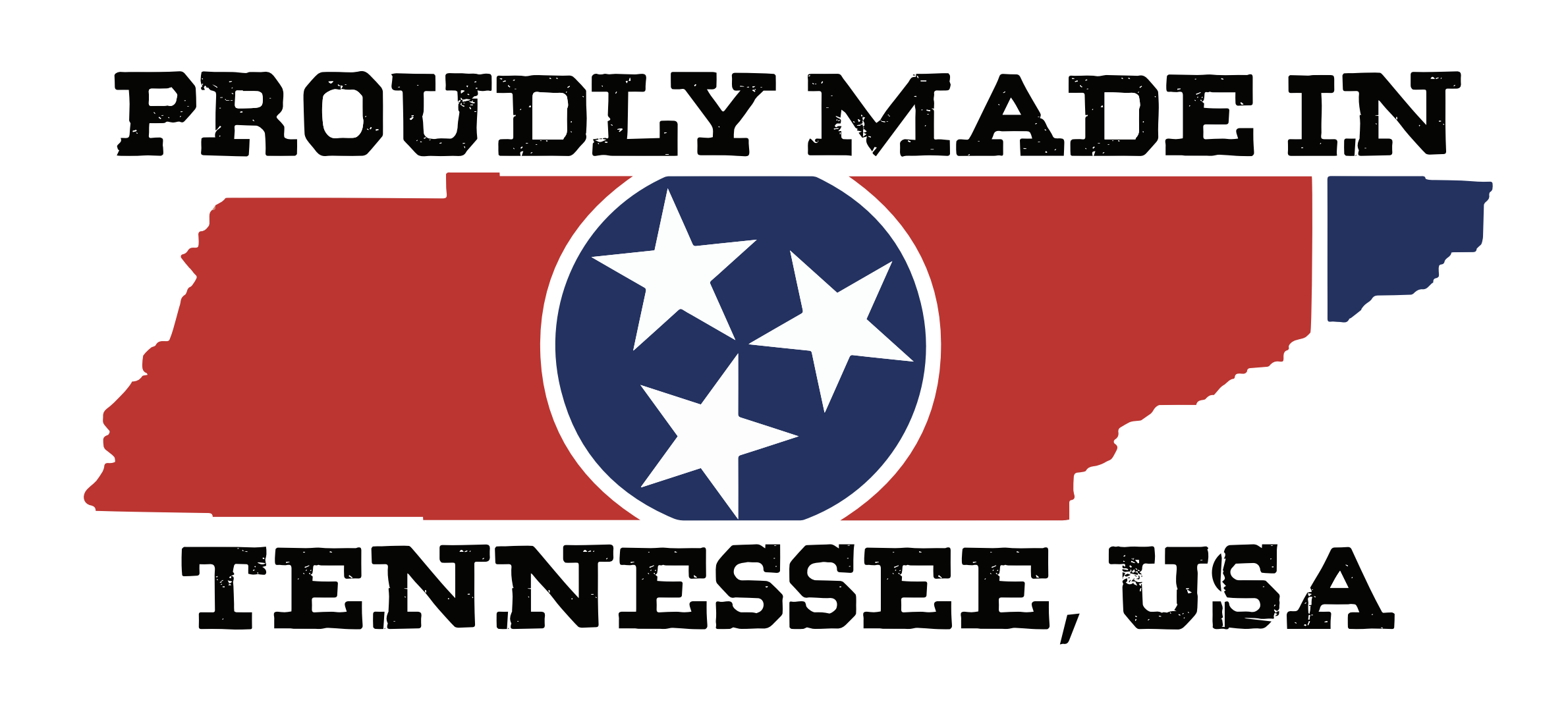 Proudly made in Tennessee, USA.