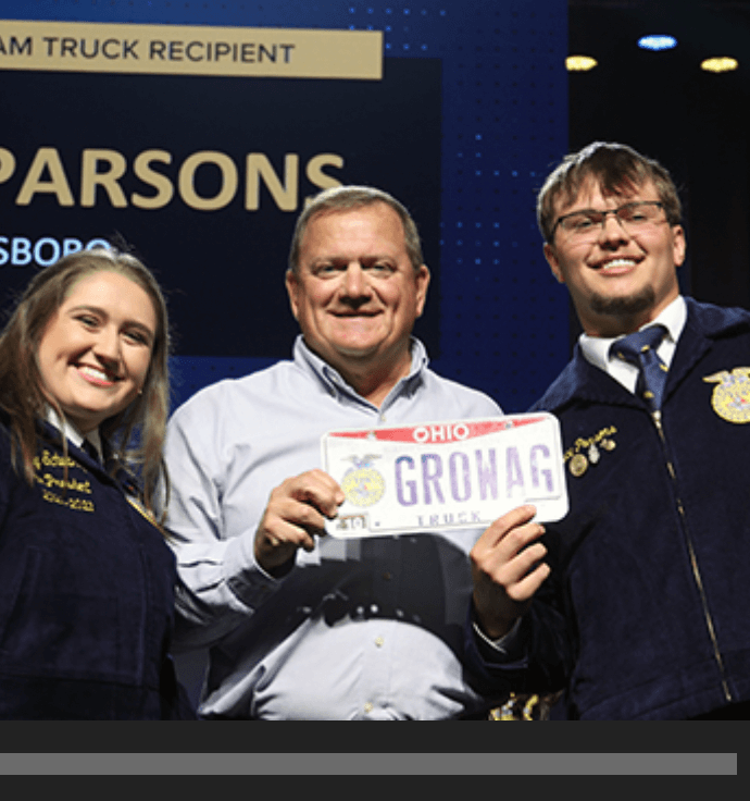 Parsons wins truck through Sunrise RISE FFA Career Program