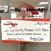 Superior Ag Pays $3.5 Million Back to Members in Patronage & Equity