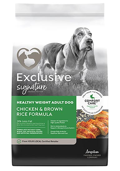 EXCLUSIVE SIGNATURE HEALTHY WEIGHT ADULT DOG