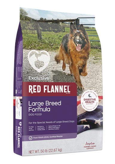 RED FLANNEL LARGE BREED FORMULA