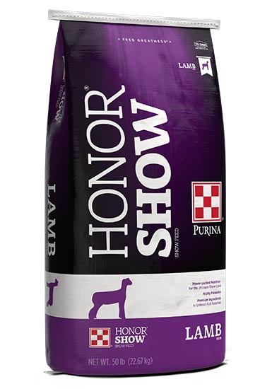 HONOR SHOW CHOW LAMB CREEP PELLET w/ DX30