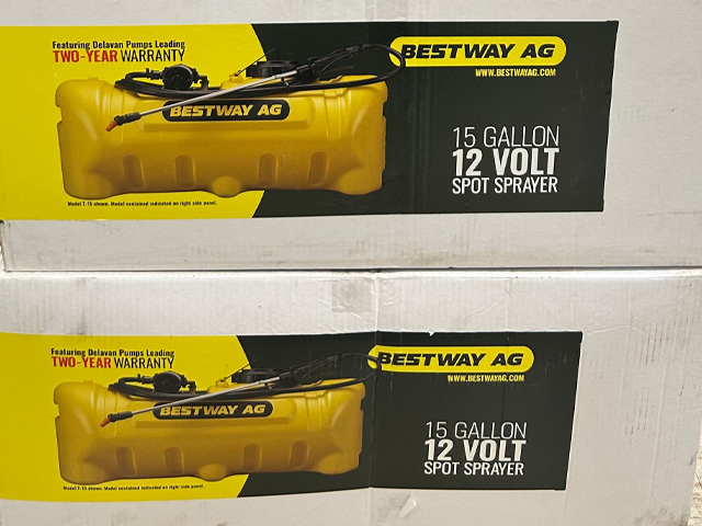 Bestway Ag 15 gallon 12 volt spot sprayers