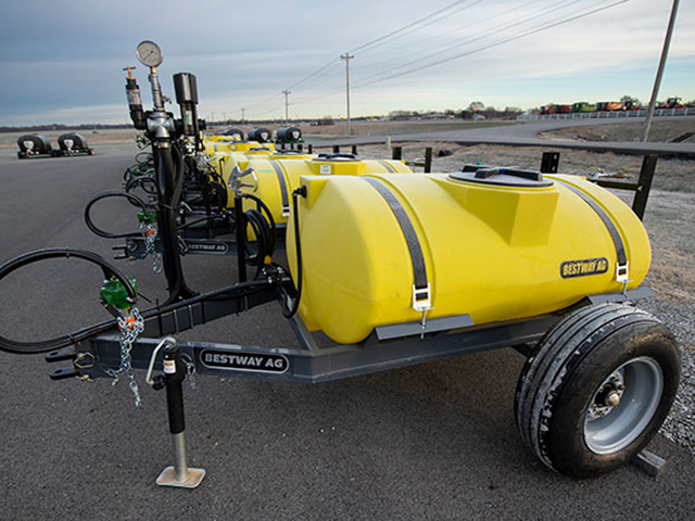 bestway ag sprayers outside