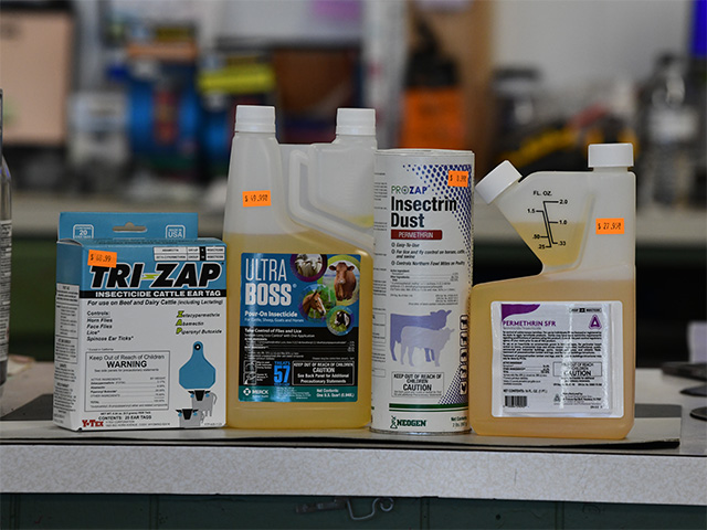 fly control pour on, insectrim dust, tri-zap, ultra boss insecticide, permethrin SFR
