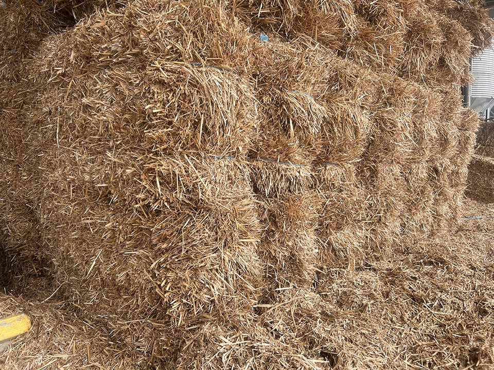 Hay bales