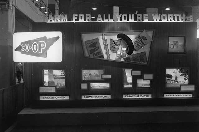 A Co-op display