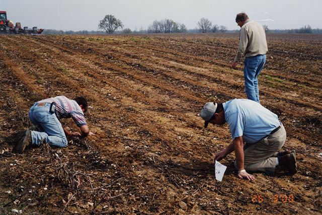 Soil testing at McNairy Farmers Co-op