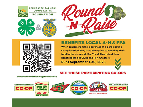 Round N' Raise - Support Your Local 4-H & FFA