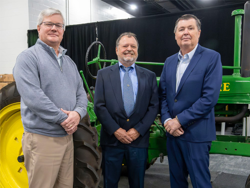 Pictured left to right: Keith Fowler, Robert Thompson, and Sloan Stewart