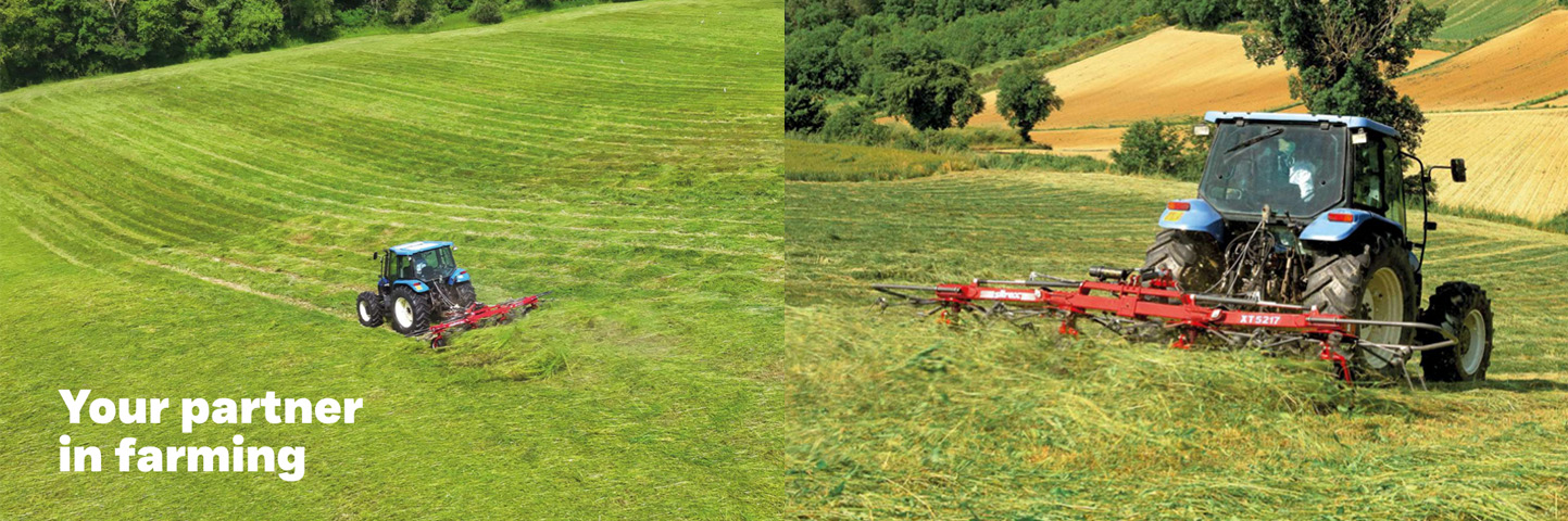 A Sitrex rotary tedder
