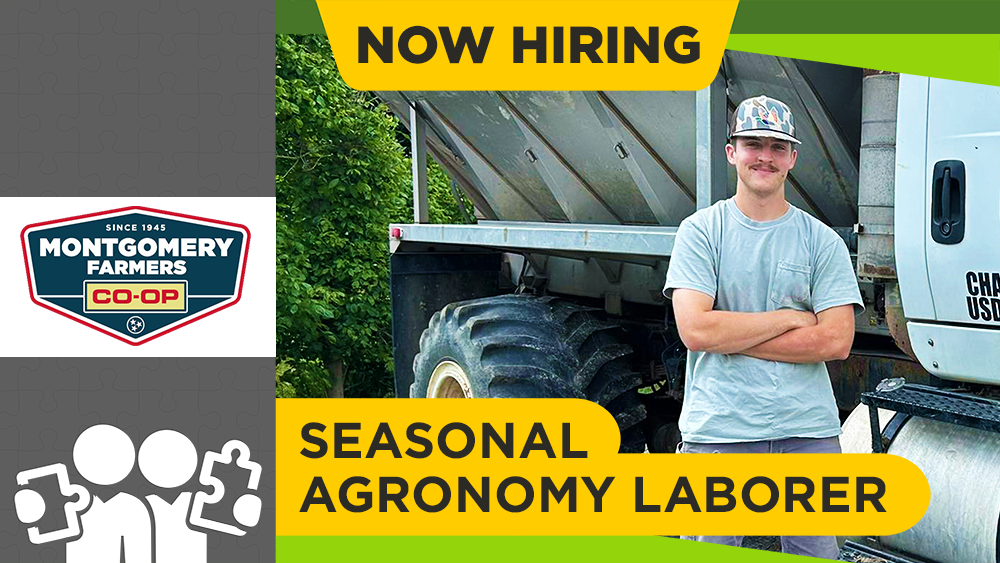 Montgomery Farmers Seasonal Agronomy Laborer