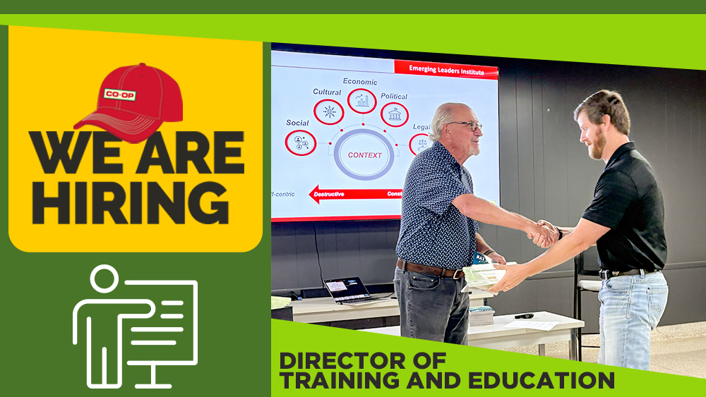 We're hiring - Director of Training and Education