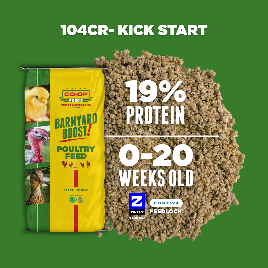 104CR - Kick Start - 19% protein