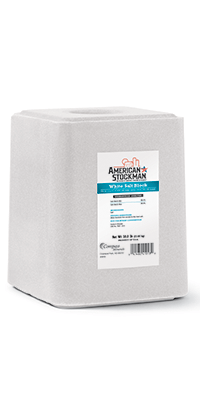 American Stockman® White Salt Block