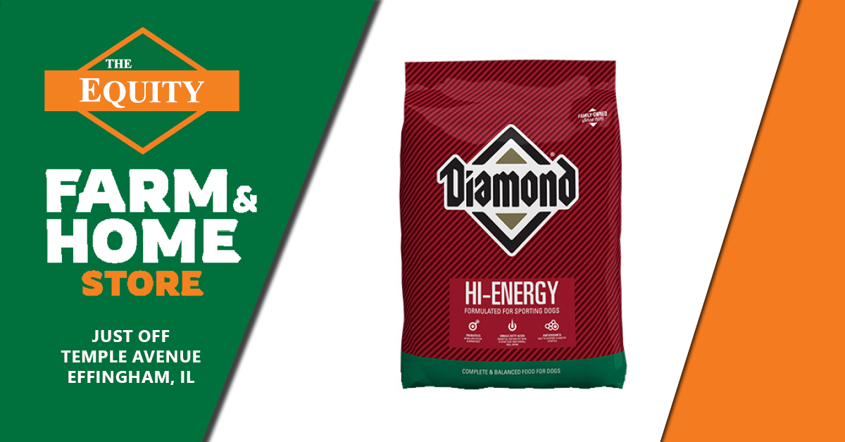 Diamond Hi Energy Formula Dry Dog Food The Equity Feed Catalog The Equity