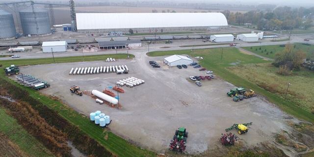 Aerial view of Farina Location