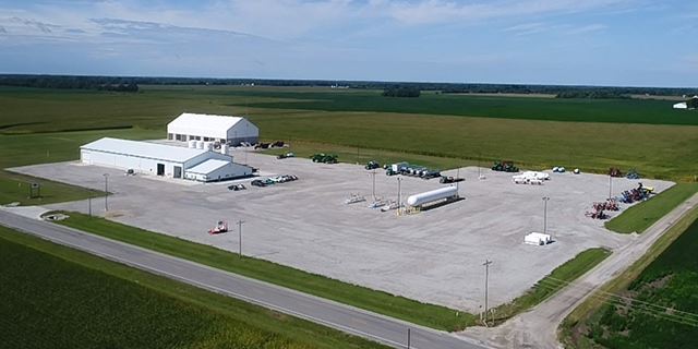 Aerial view of Greenville Location