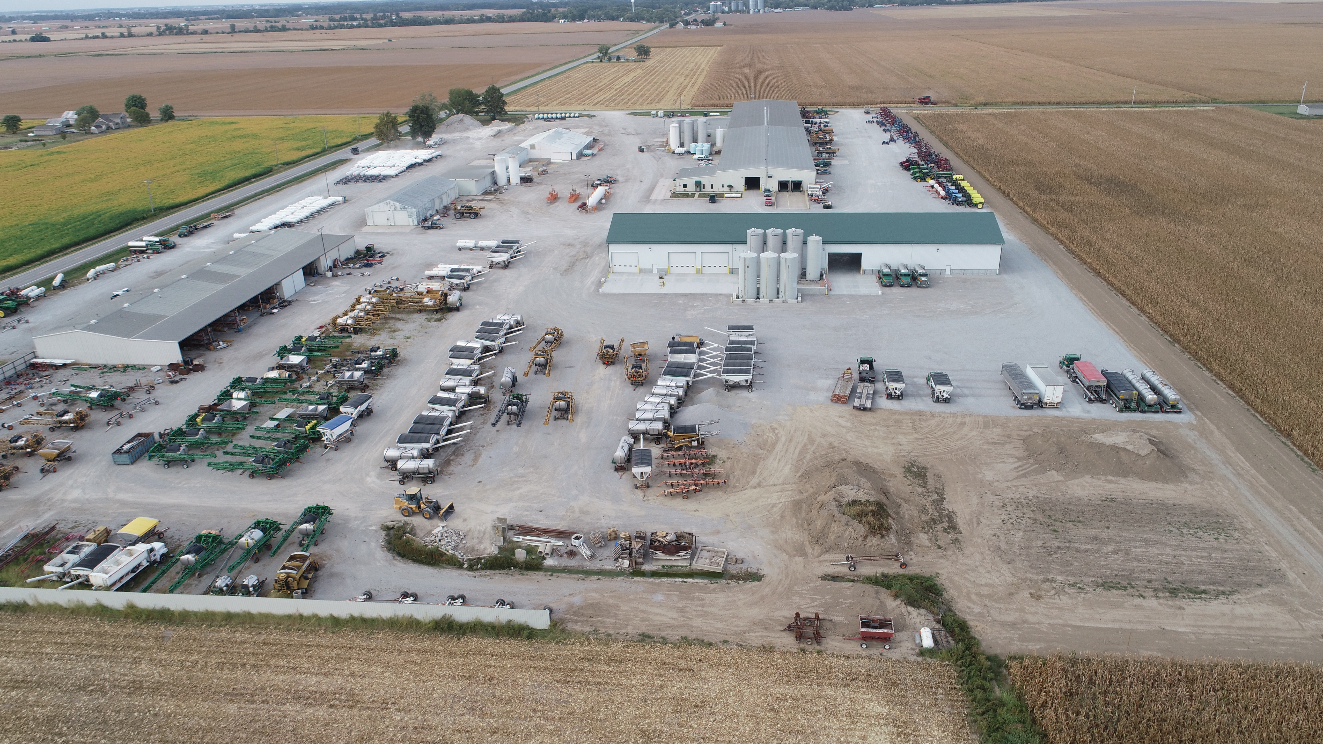 Aerial view of Montrose Location