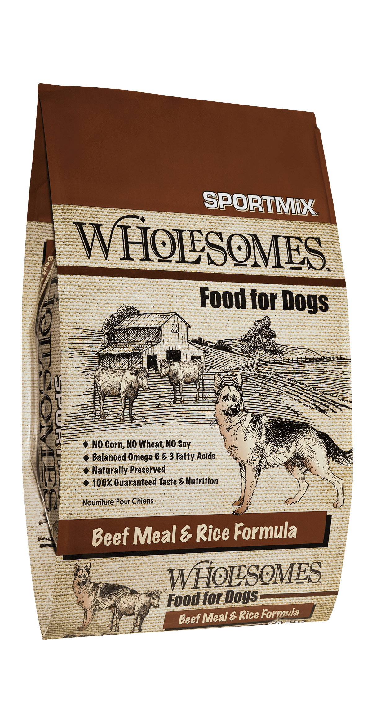 Wholesomes™ Beef Meal & Rice Formula