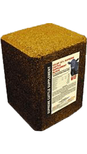 32% Supreme Cattle Supplement Block