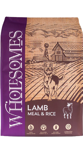 Wholesomes™ Lamb Meal & Rice Formula